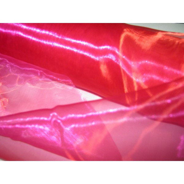 ORGANZA CANGIANTE O UNITA H. 140 CM. IDEALE PER ADDOBBI, DECORAZIONI E VAR. 1MT.