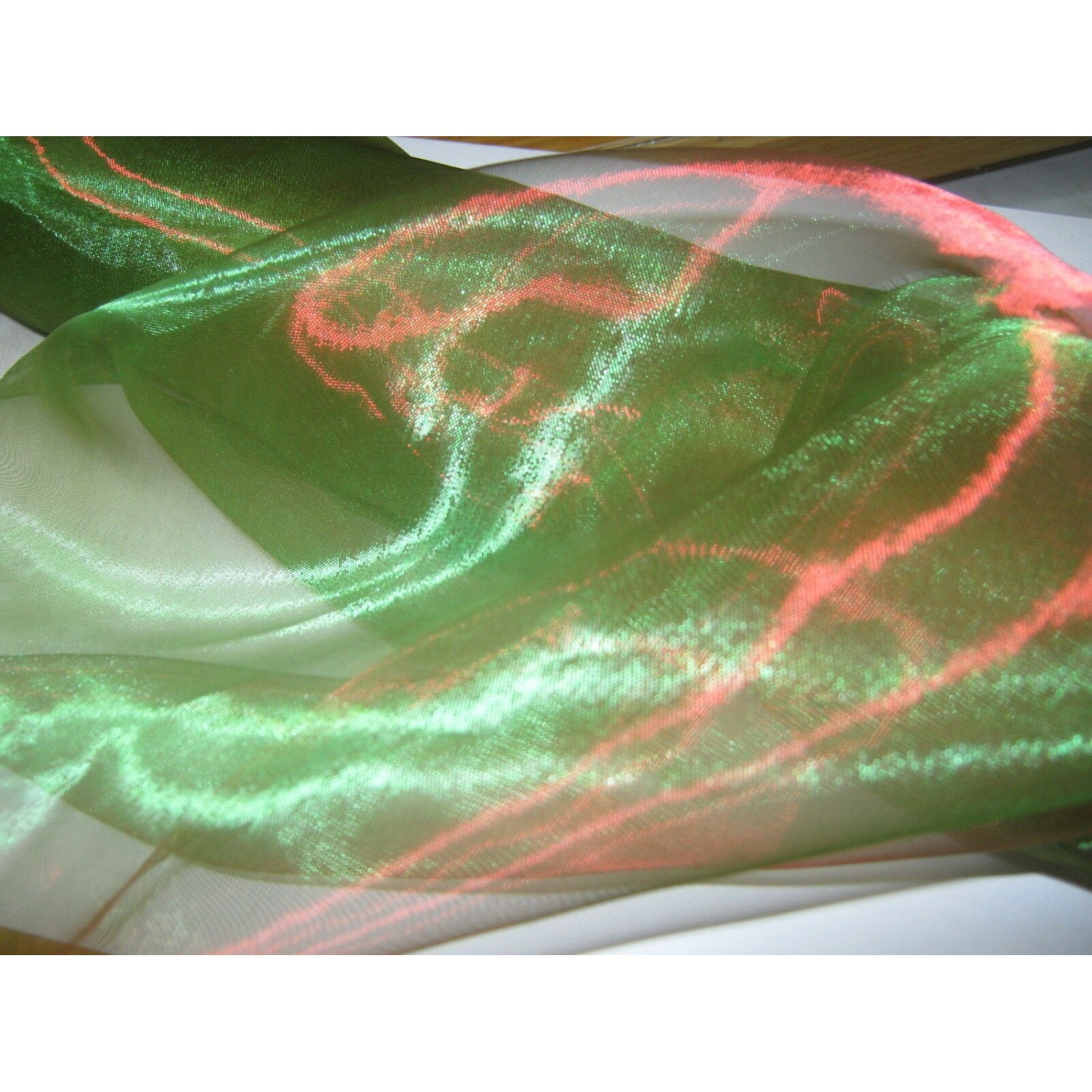 ORGANZA CANGIANTE O UNITA H. 140 CM. IDEALE PER ADDOBBI, DECORAZIONI E VAR. 1MT.