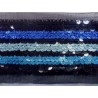 NOVITA' PASSAMANERIA ELEGANTE RICAMO RIGHE PAILLETTES H. 48/58 mm. 50 O 100 mm.