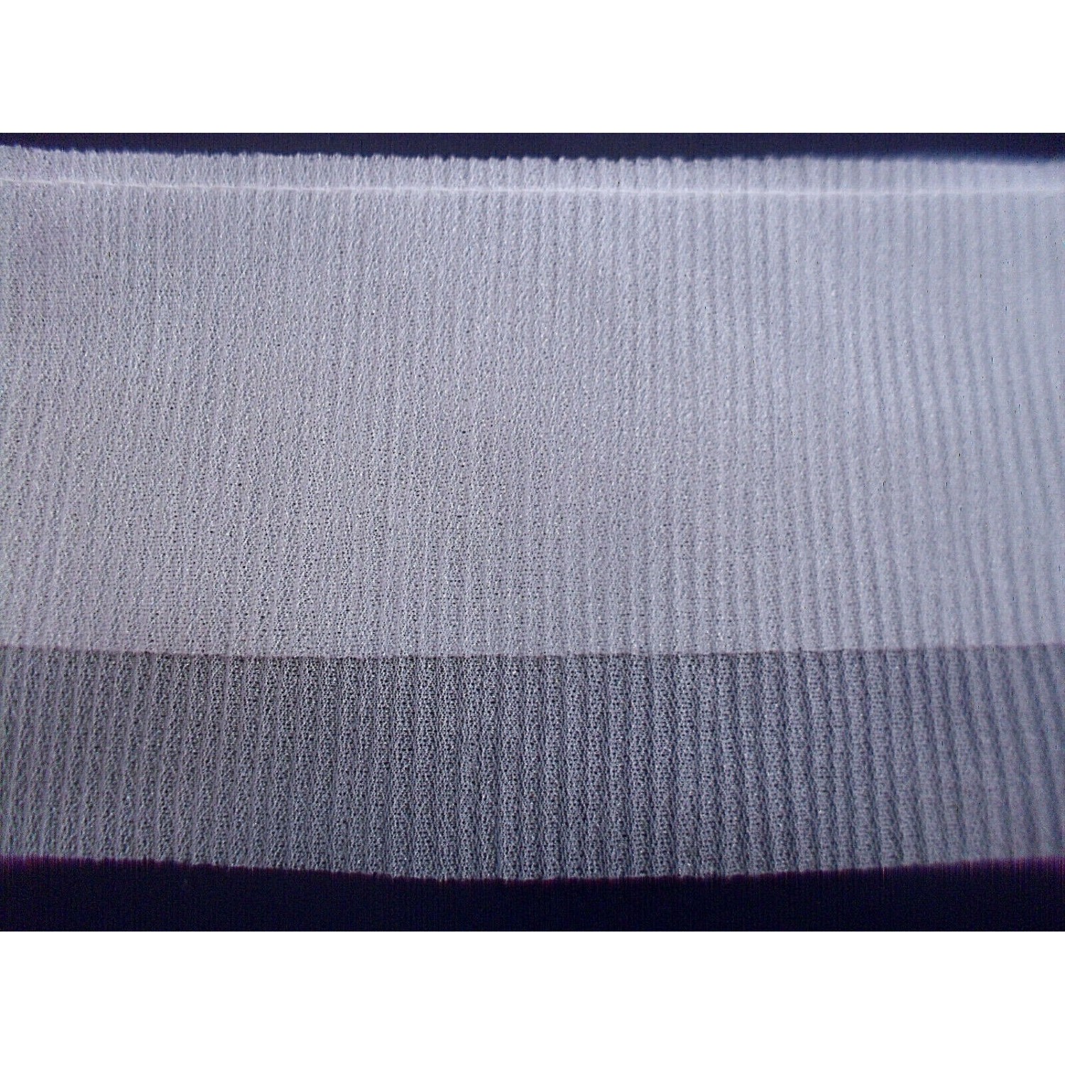 NOVITA' MODA 1 METRO BORDURA PLISSE' DOPPIA BALSA PER ABITI E VARIE CIRCA11 cm