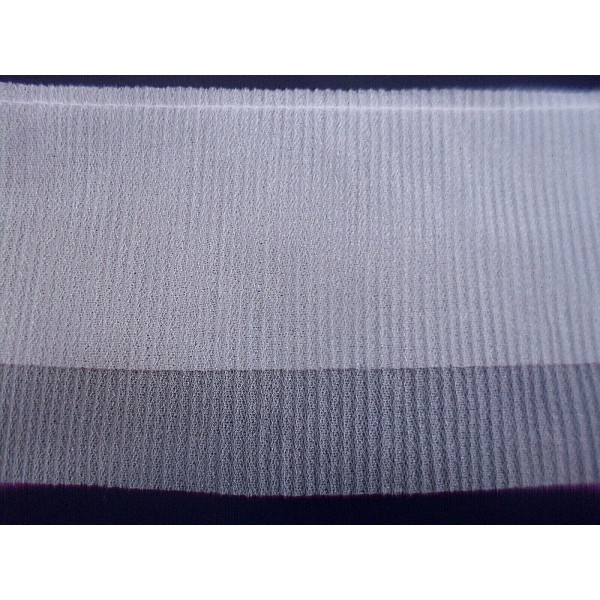 NOVITA' MODA 1 METRO BORDURA PLISSE' DOPPIA BALSA PER ABITI E VARIE CIRCA11 cm