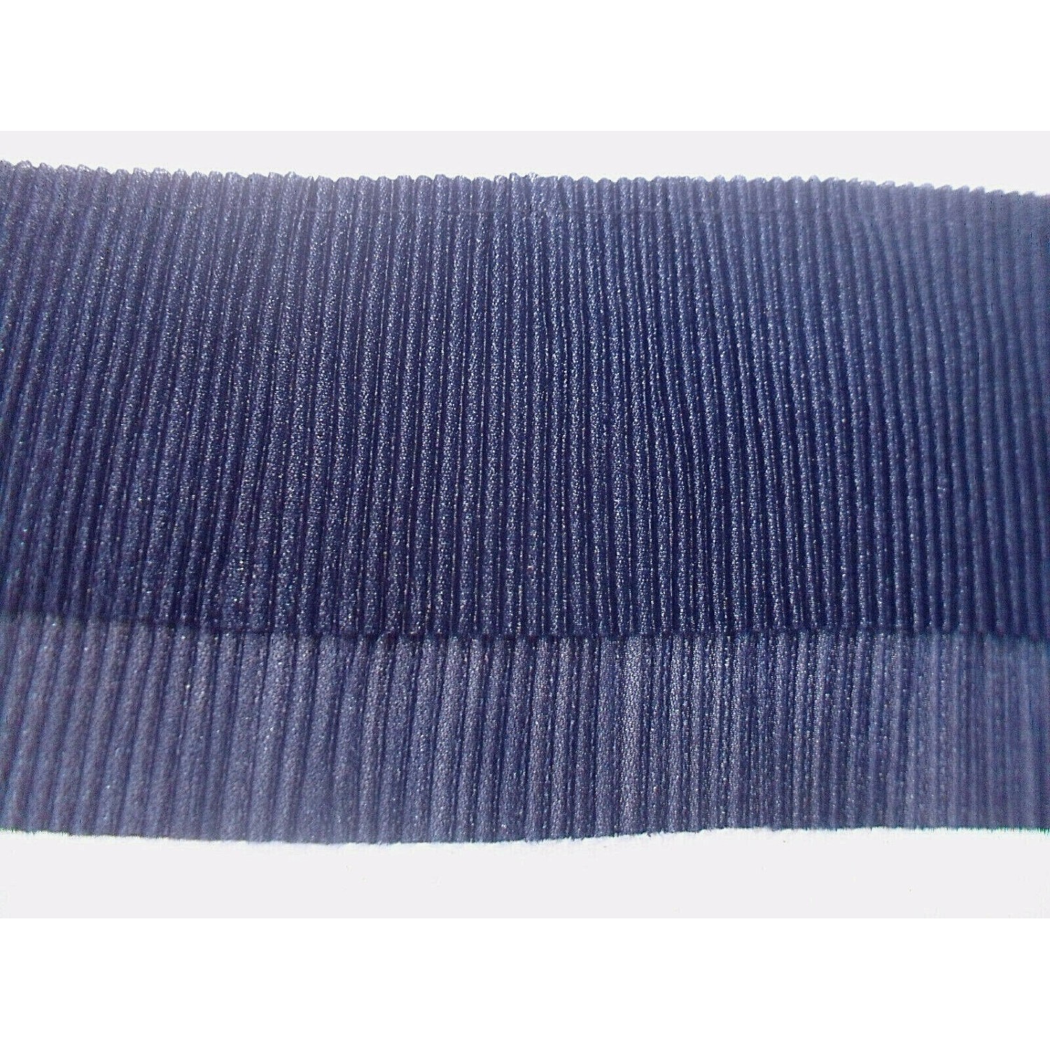 NOVITA' MODA 1 METRO BORDURA PLISSE' DOPPIA BALSA PER ABITI E VARIE CIRCA11 cm