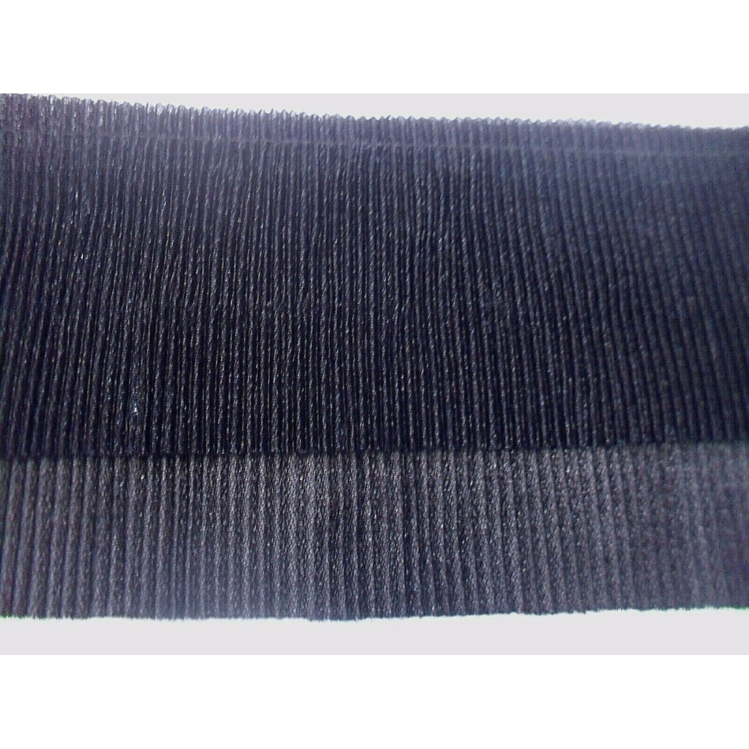 NOVITA' MODA 1 METRO BORDURA PLISSE' DOPPIA BALSA PER ABITI E VARIE CIRCA11 cm