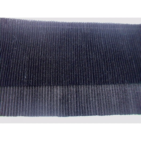 NOVITA' MODA 1 METRO BORDURA PLISSE' DOPPIA BALSA PER ABITI E VARIE CIRCA11 cm