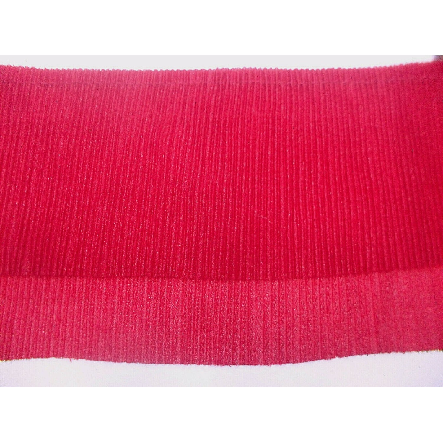 NOVITA' MODA 1 METRO BORDURA PLISSE' DOPPIA BALSA PER ABITI E VARIE CIRCA11 cm