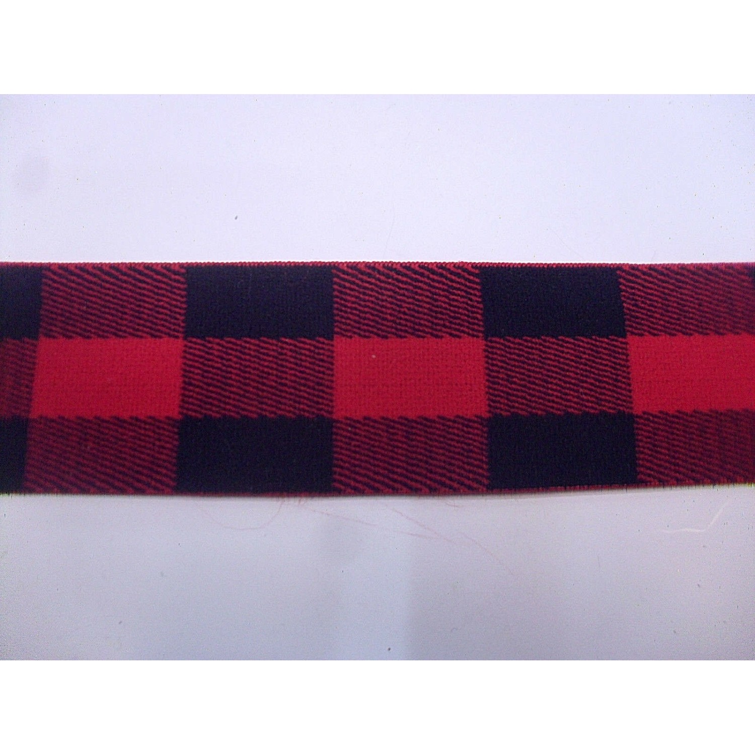 NOVITA' MODA 1 METRO BORDURA ELASTICA SCOZZESE ALTEZZA 4 cm.