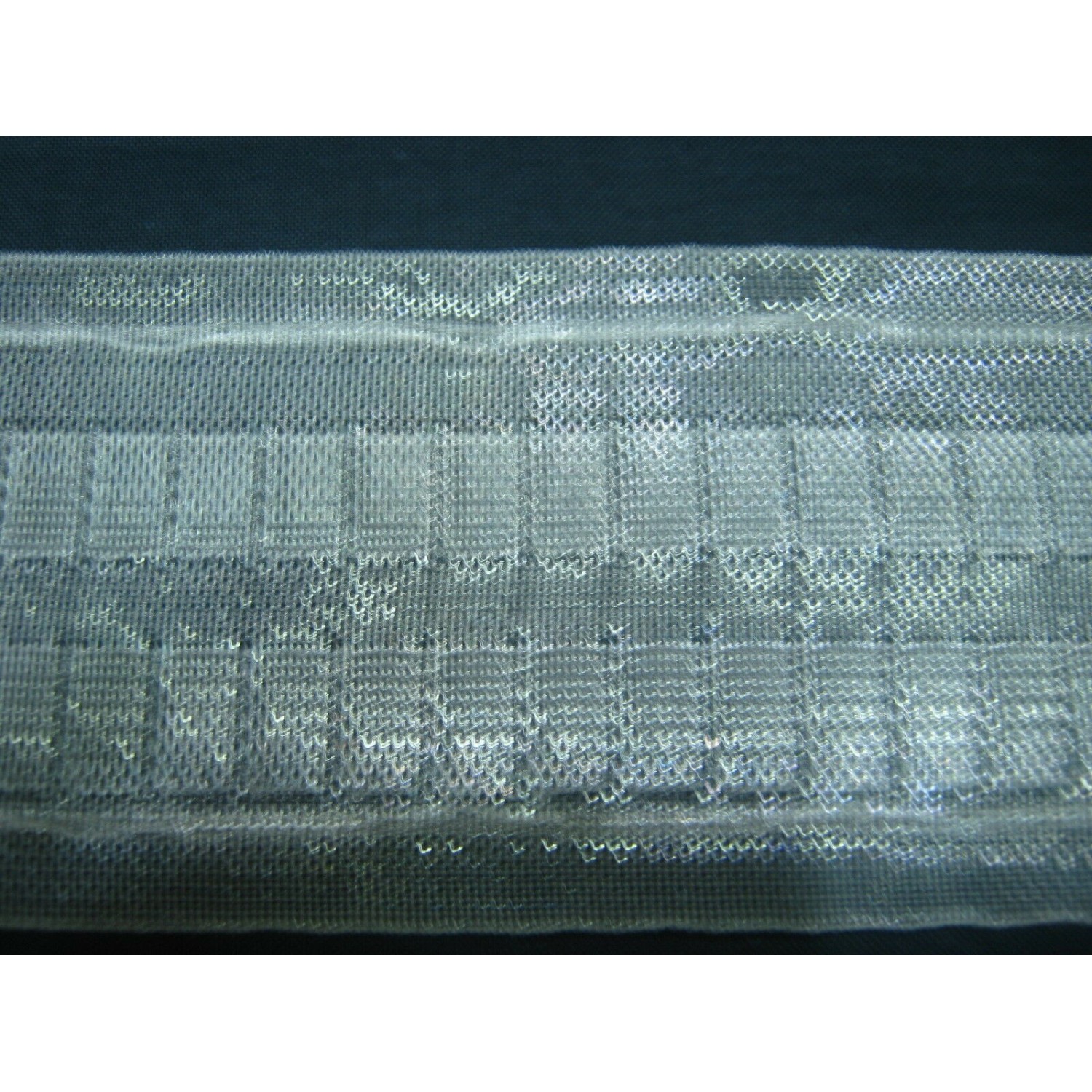 NASTRO RILOGA FASCIA TENDA FURLANIS TRASPARENTE MULTITASC. 2 FILI 2MT ALT.70 mm.