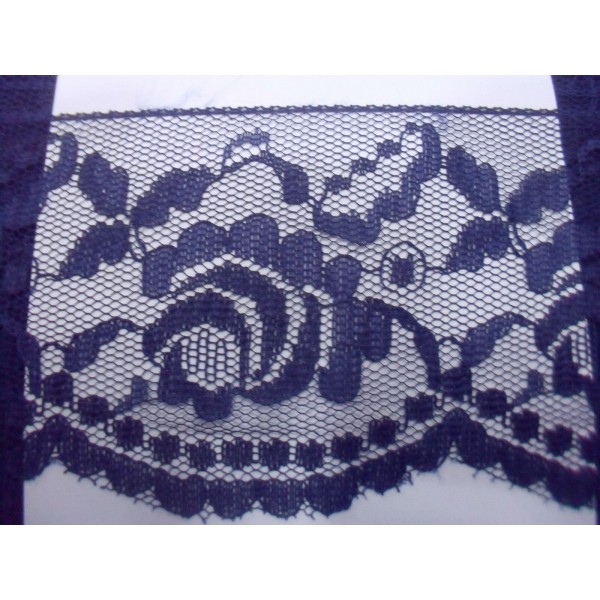 MERLETTO RASCHEL MORBIDO PER  ABBIGLIAMENTO E VARIE 16 COLORI H. 7 cm. 1 METRO