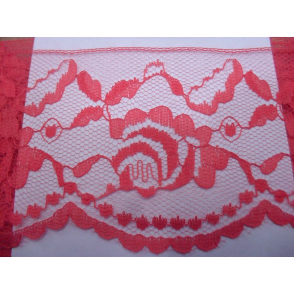 MERLETTO RASCHEL MORBIDO PER  ABBIGLIAMENTO E VARIE 16 COLORI H. 7 cm. 1 METRO