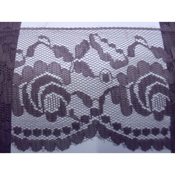 MERLETTO RASCHEL MORBIDO PER  ABBIGLIAMENTO E VARIE 16 COLORI H. 7 cm. 1 METRO