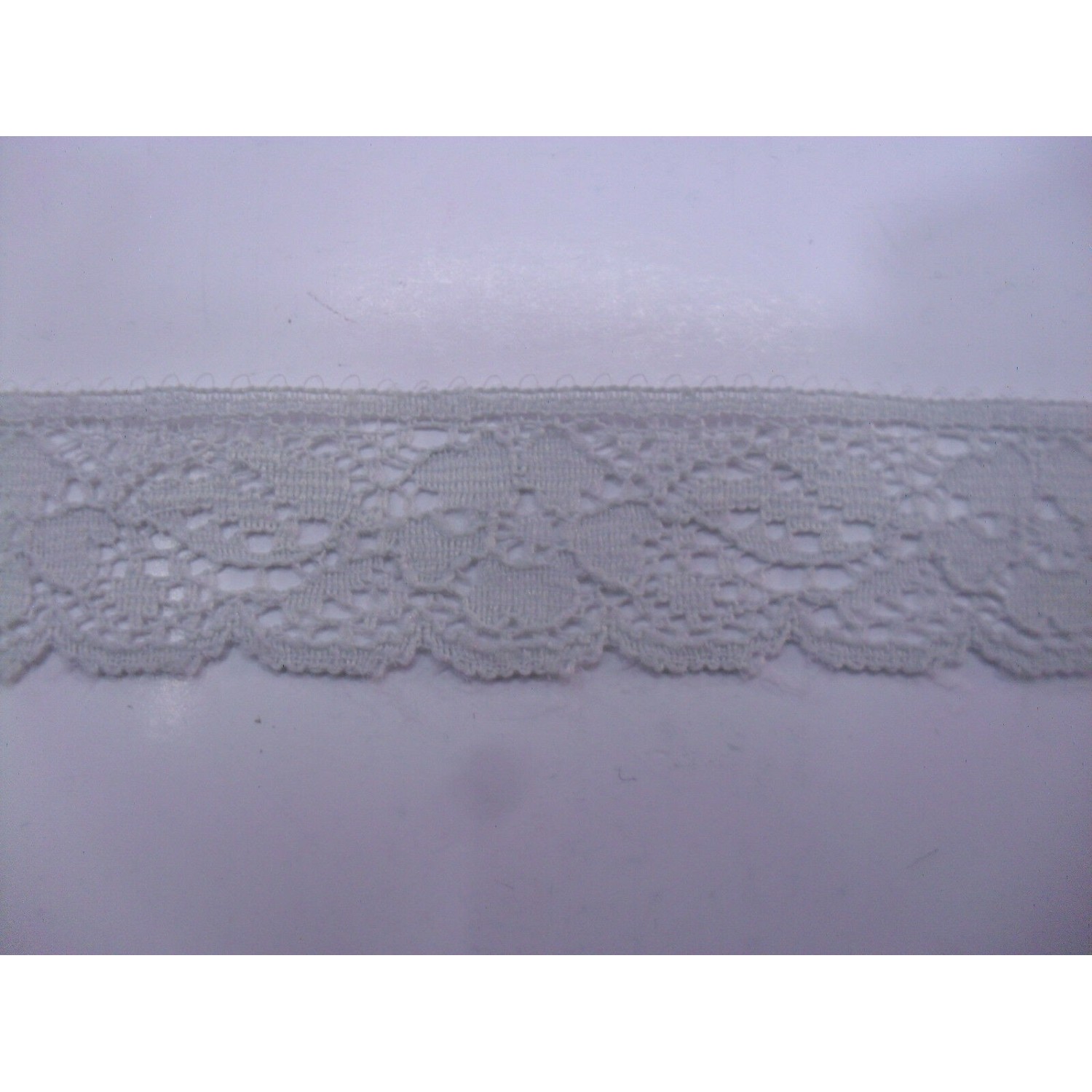 MERLETTO RASCHEL MORBIDO PER  ABBIGLIAMENTO E VARIE 15 COLORI H. 1,9 cm. 1 METRO