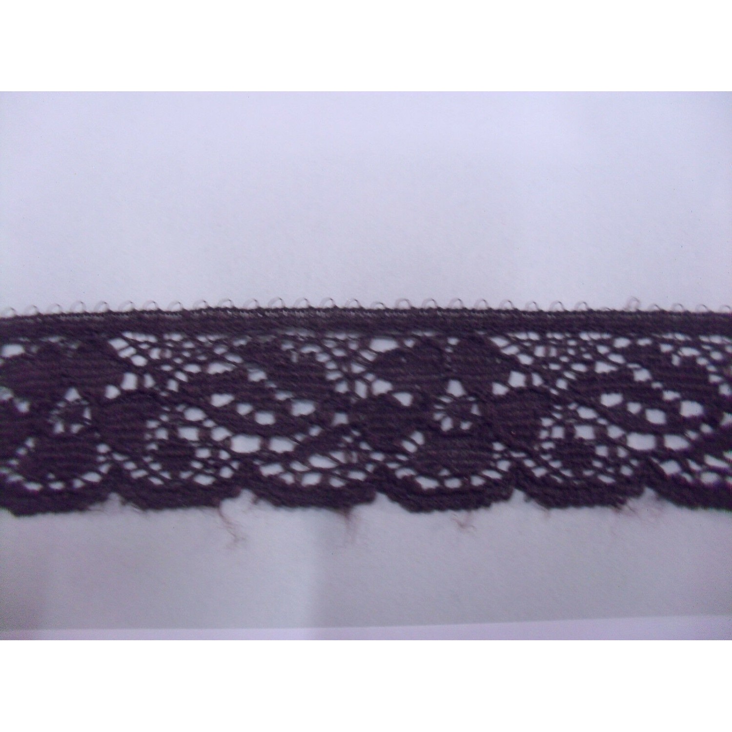 MERLETTO RASCHEL MORBIDO PER  ABBIGLIAMENTO E VARIE 15 COLORI H. 1,9 cm. 1 METRO