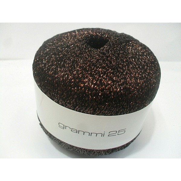 GOMITOLO FILO CATENELLA LAME' LUREX DELLA FB O BG DA 25GR.