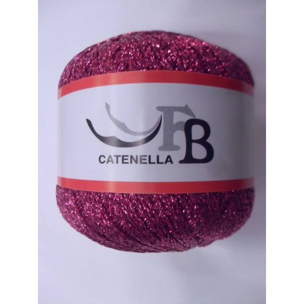 GOMITOLO FILO CATENELLA LAME' LUREX DELLA FB O BG DA 25GR.