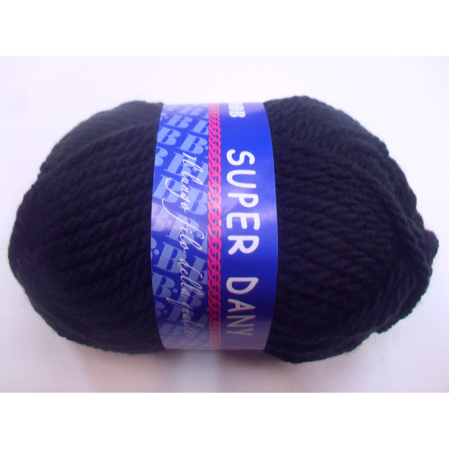Gomitolo da 50 gr. lana BBB Super Dany 100% acrilico +- 65 mt.