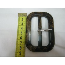 FIBBIA EFFETTO MACULATO MADE IN ITALY 2 MISURE COORDINABILE CON BOTTONI MACULATI