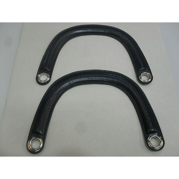 COPPIA MANICI PELLE DIOR VARI COLORI PER LA REALIZZAZIONE DI BORSE FAI DA TE