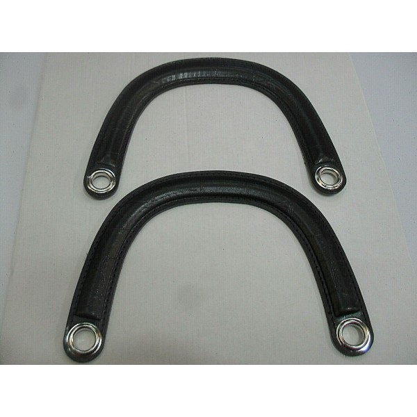 COPPIA MANICI PELLE DIOR VARI COLORI PER LA REALIZZAZIONE DI BORSE FAI DA TE