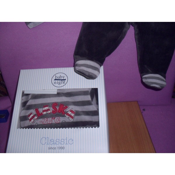 COMPLETO NEONATO BABY NIGHT CINIGLIA ALTA QUALITA'