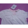 COMPLETO NEONATA BABY NIGHT MAGLIETTA + CULOTTA BIANCO E ROSA NUOVI ARRIVI