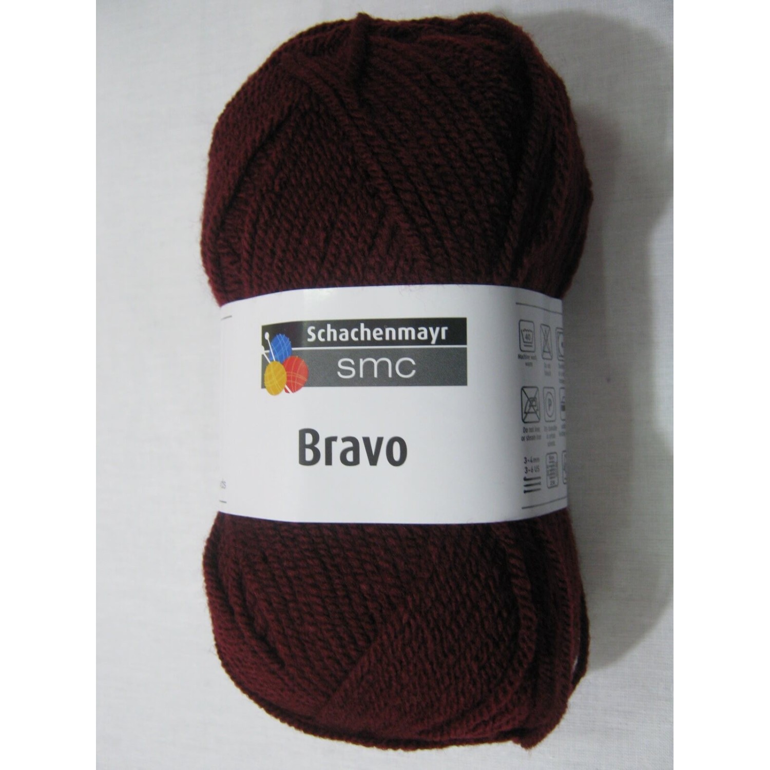 1 GOMITOLO LANA BRAVO SCHACHENMAYR smc 133 MT. CARTELLA COLORI N° 1 (57 colori)