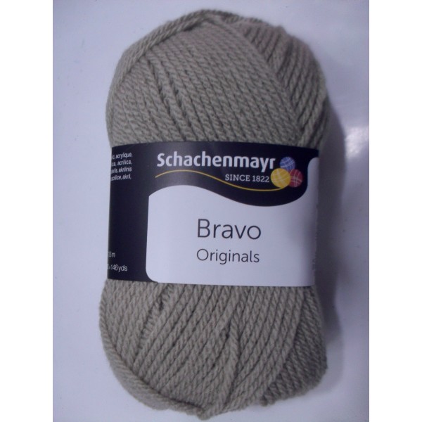1 GOMITOLO LANA BRAVO SCHACHENMAYR smc 133 MT. CARTELLA COLORI N° 1 (57 colori)