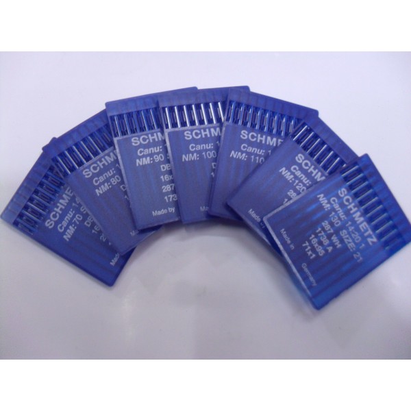 CARTINA DA 10 AGHI SCHMETZ SIST. 287 WH 1738 A PER MACCHINA CUCIRE INDUSTRIALE