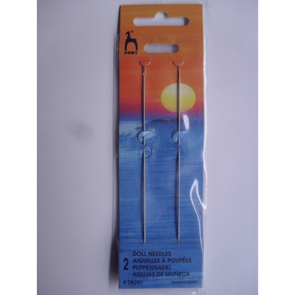 AGHI BAMBOLA BAMBOLE PEZZA MARCA PONY LUNGHI ANCHE PER CHIACCHIERINO CART. 2 PZ.