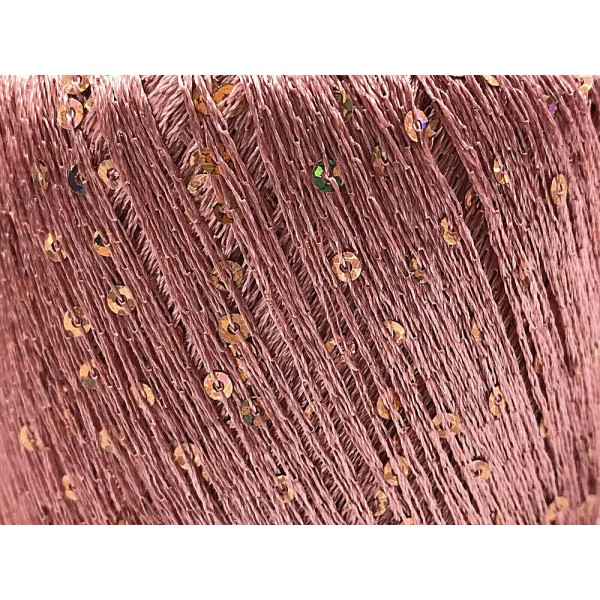 Gomitolo filato paillettes lurex da 25 gr. 130 mt. Tre Sfere adatto da inserire o da solo