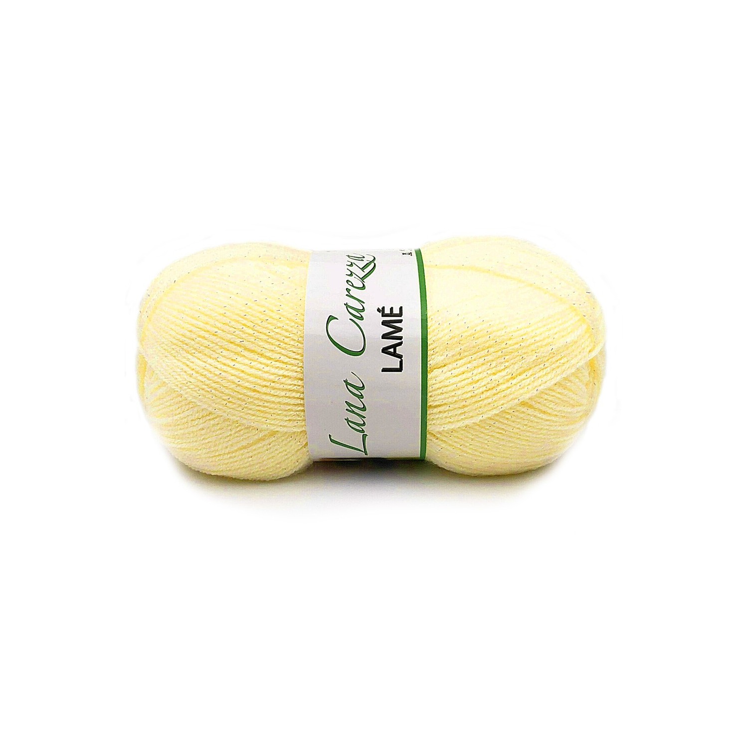 Gomitolo 100 gr. 380 mt. lana Carezza Lamè per ferri ed uncinetto 2.5/3 Tre Sfere