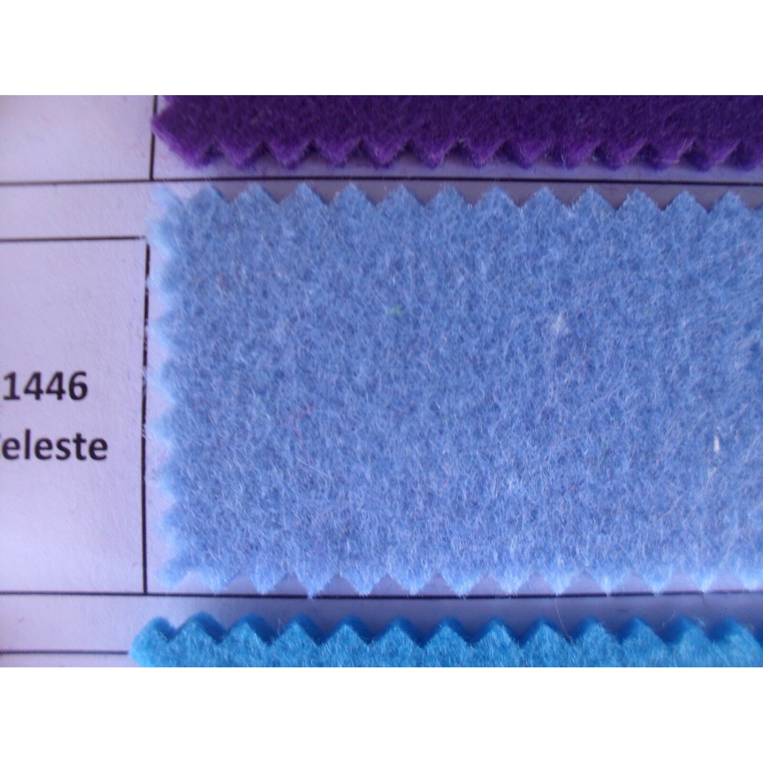 FELTRO SPESSORE 3 mm. (peso gr. 600 mtl.) 100% POLIESTERE 50X100 cm.