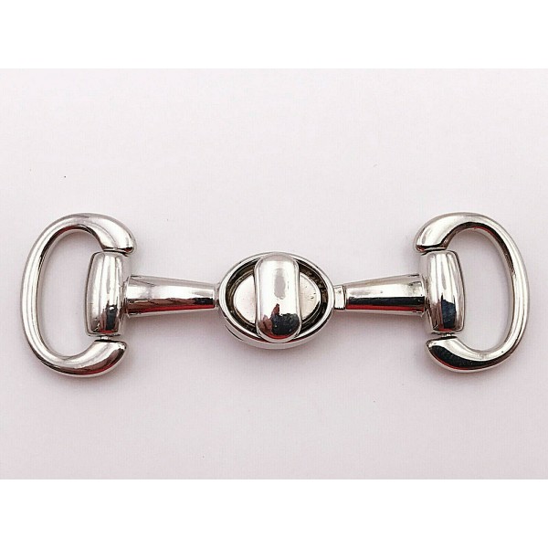 CHIUSURA PER RIFINITURE BORSELLI MA ANCHE APPLICAZIONE SCARPE CINTURE 6,5X2 cm.