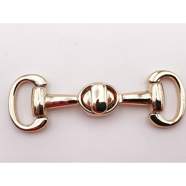 CHIUSURA PER RIFINITURE BORSELLI MA ANCHE APPLICAZIONE SCARPE CINTURE 6,5X2 cm.