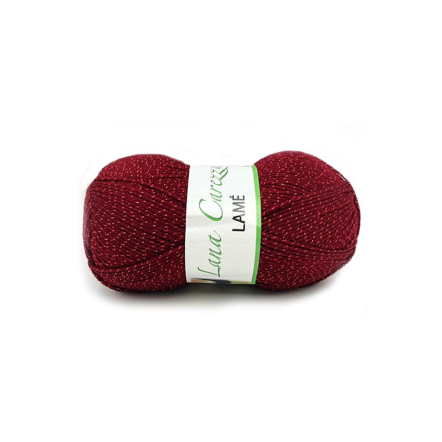 Gomitolo 100 gr. 380 mt. lana Carezza Lamè per ferri ed uncinetto 2.5/3 Tre Sfere