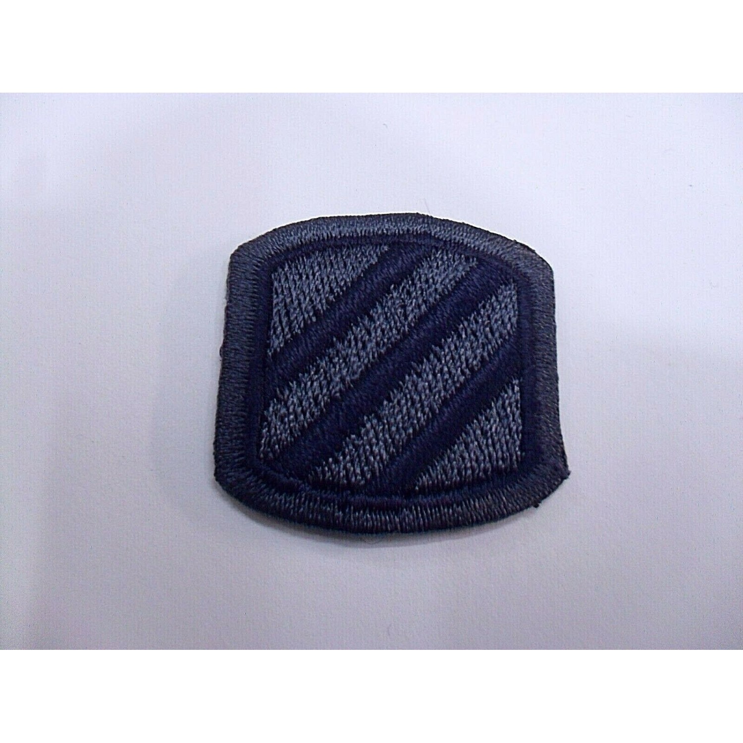 TOPPA PATCH QUADRATA RICAMO SU TESSUTO DIAGONALI TERMO O CUCIRE DIMENSIONI VARIE