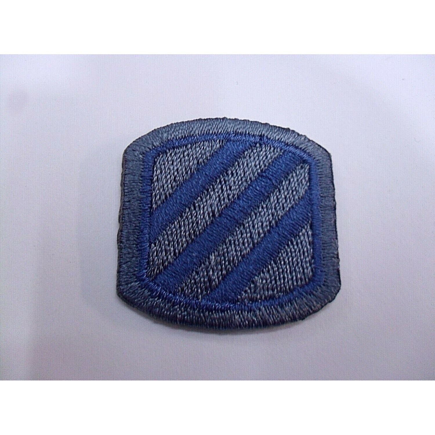 TOPPA PATCH QUADRATA RICAMO SU TESSUTO DIAGONALI TERMO O CUCIRE DIMENSIONI VARIE