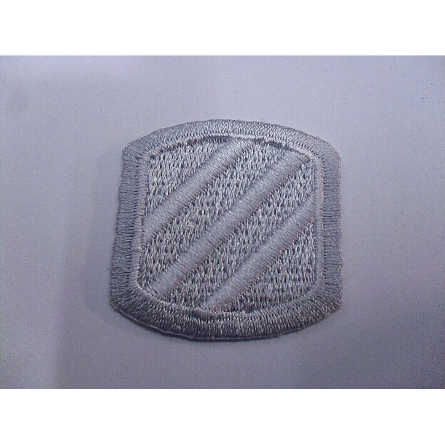 TOPPA PATCH QUADRATA RICAMO SU TESSUTO DIAGONALI TERMO O CUCIRE DIMENSIONI VARIE