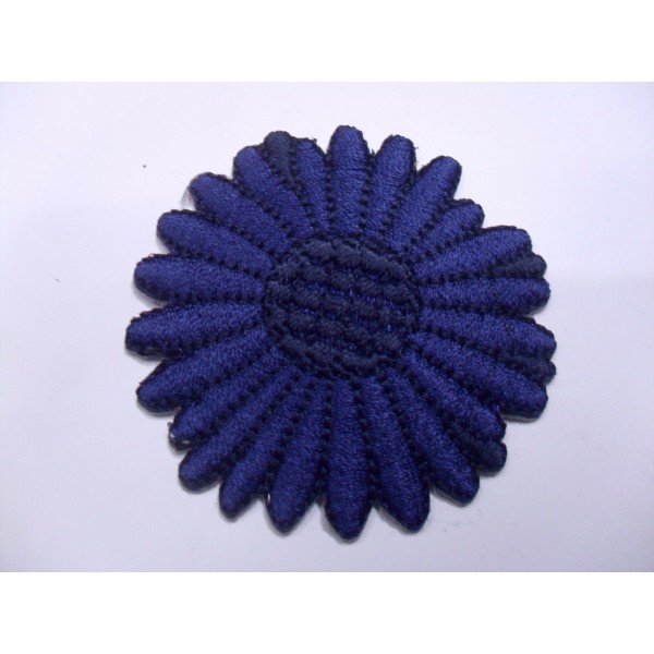 TOPPA PATCH FIORE RICAMATO TERMOADESIVA O DA CUCIRE DIMENSIONI VARIE
