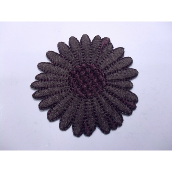 TOPPA PATCH FIORE RICAMATO TERMOADESIVA O DA CUCIRE DIMENSIONI VARIE