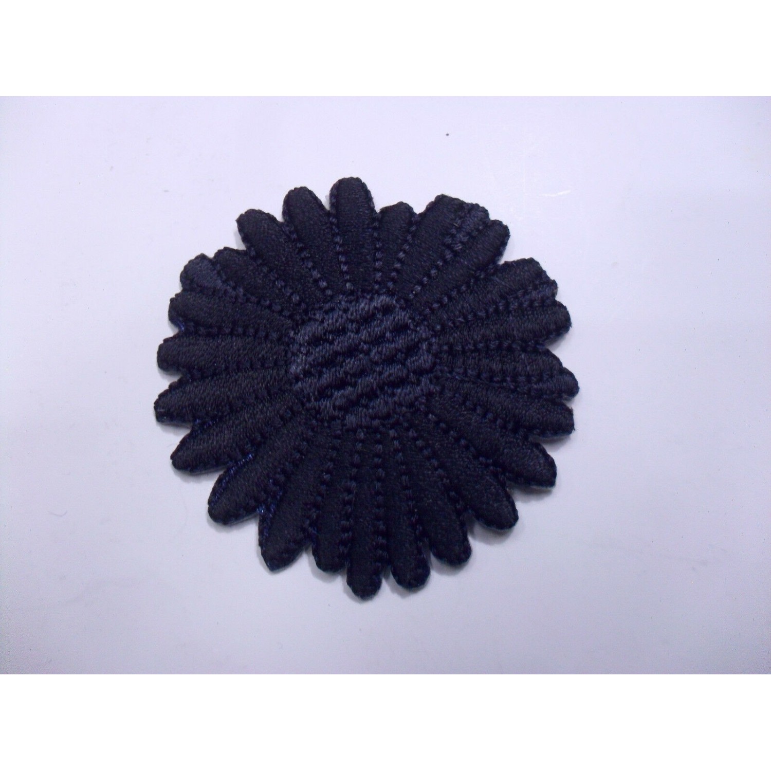 TOPPA PATCH FIORE RICAMATO TERMOADESIVA O DA CUCIRE DIMENSIONI VARIE