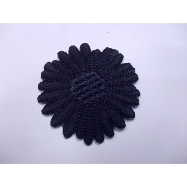 TOPPA PATCH FIORE RICAMATO TERMOADESIVA O DA CUCIRE DIMENSIONI VARIE