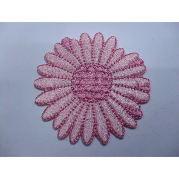 TOPPA PATCH FIORE RICAMATO TERMOADESIVA O DA CUCIRE DIMENSIONI VARIE