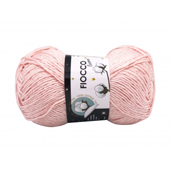 Gomitolo da 50 gr. Tre Sfere "Fiocco Lame'" 100% cotone 125 mt.