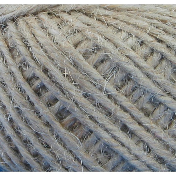 Gomitolo da 50 gr. Tre Sfere "Juta Naturale" 100% juta per borse, cappelli e varie
