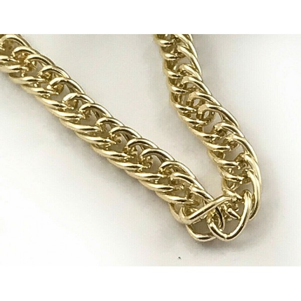 CATENA METALLO H. 6 mm. PER DECORAZIONI ABBIGLIAMENTO, BORSETTE E VARIE 1 MT.