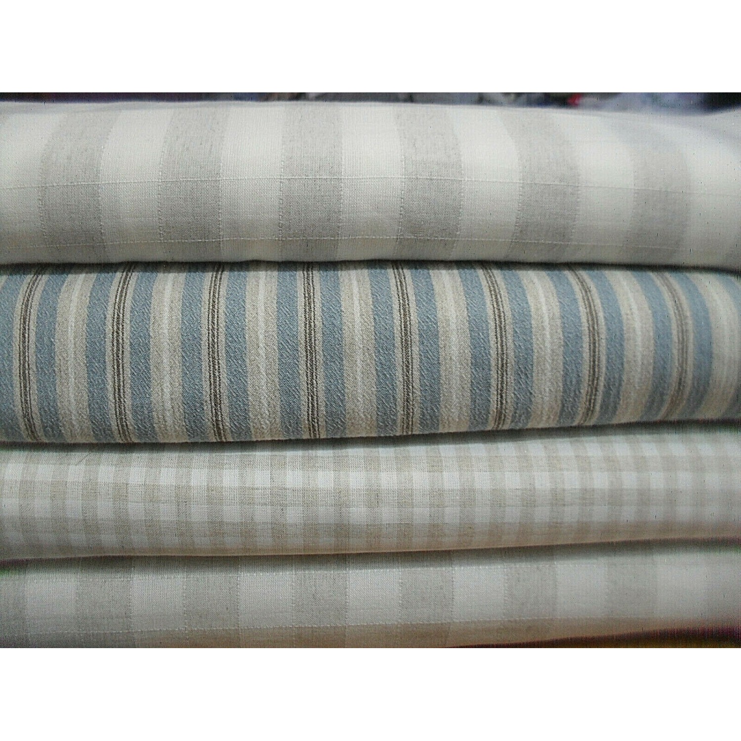 TESSUTO POSITANO MISTO LINO (gr. 230/330 mtl.) H. 135/145 cm. X 50 cm. ABITI E V