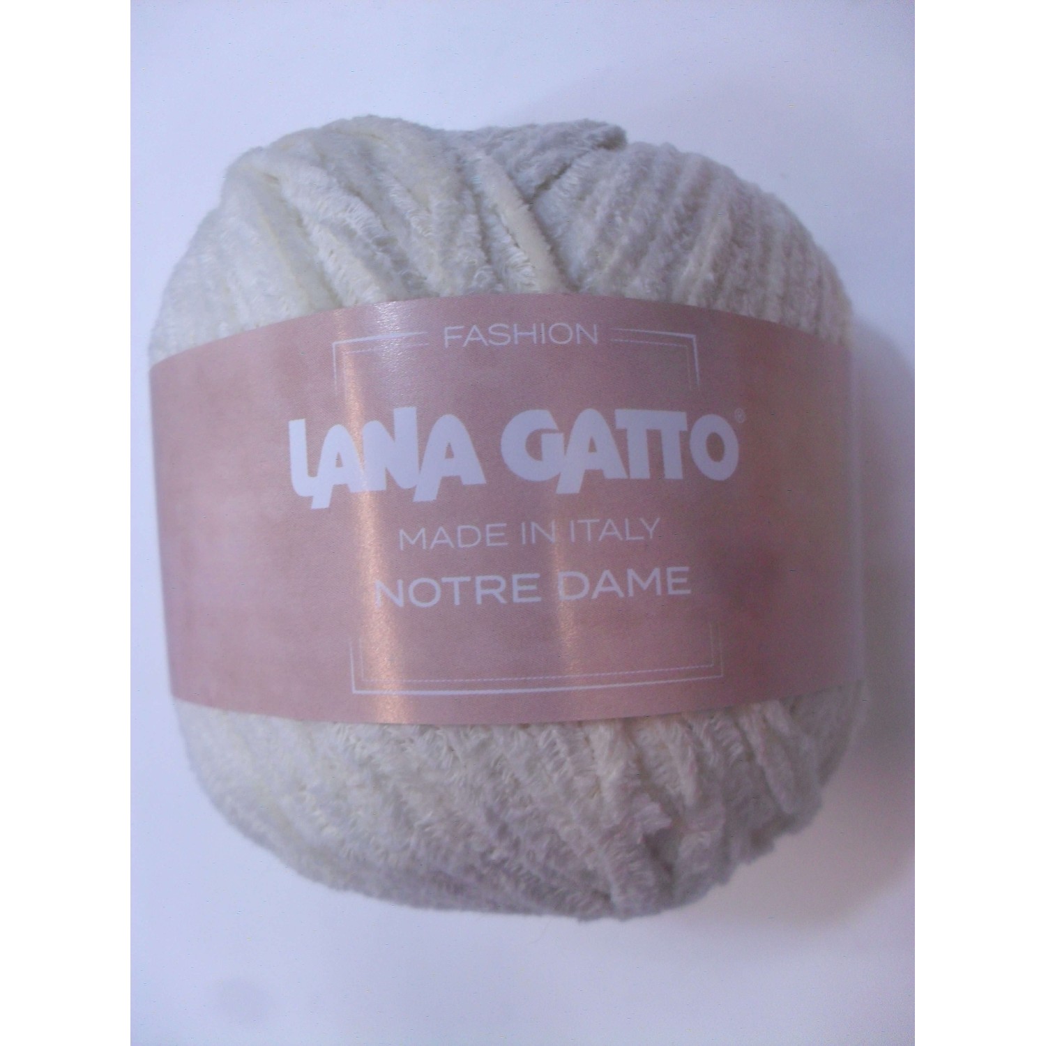 Gomitolo fettuccia ciniglia  50 gr. 60 mt. Lana Gatto Notre Dame o Lafayette