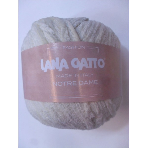 Gomitolo fettuccia ciniglia  50 gr. 60 mt. Lana Gatto Notre Dame o Lafayette