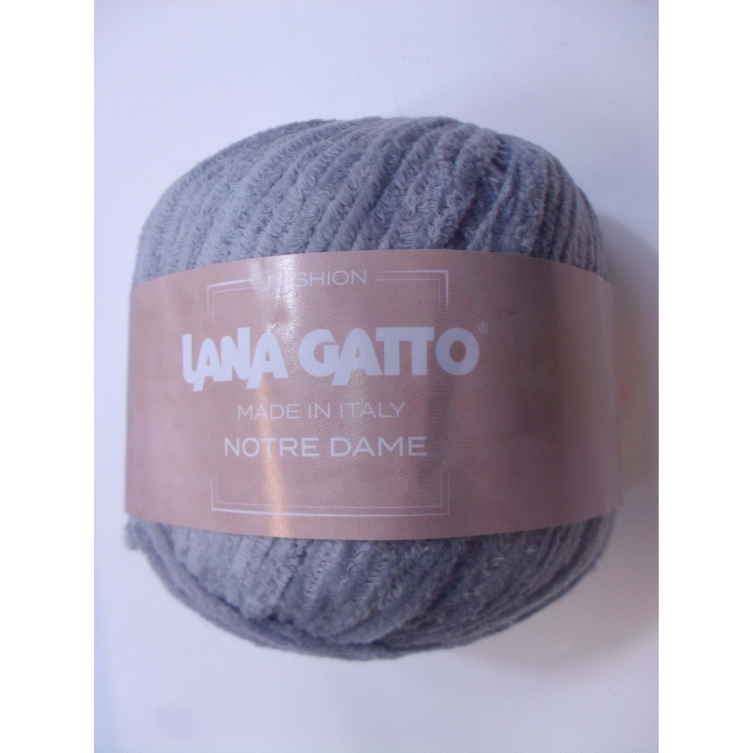 Gomitolo fettuccia ciniglia  50 gr. 60 mt. Lana Gatto Notre Dame o Lafayette