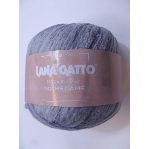 Gomitolo fettuccia ciniglia  50 gr. 60 mt. Lana Gatto Notre Dame o Lafayette